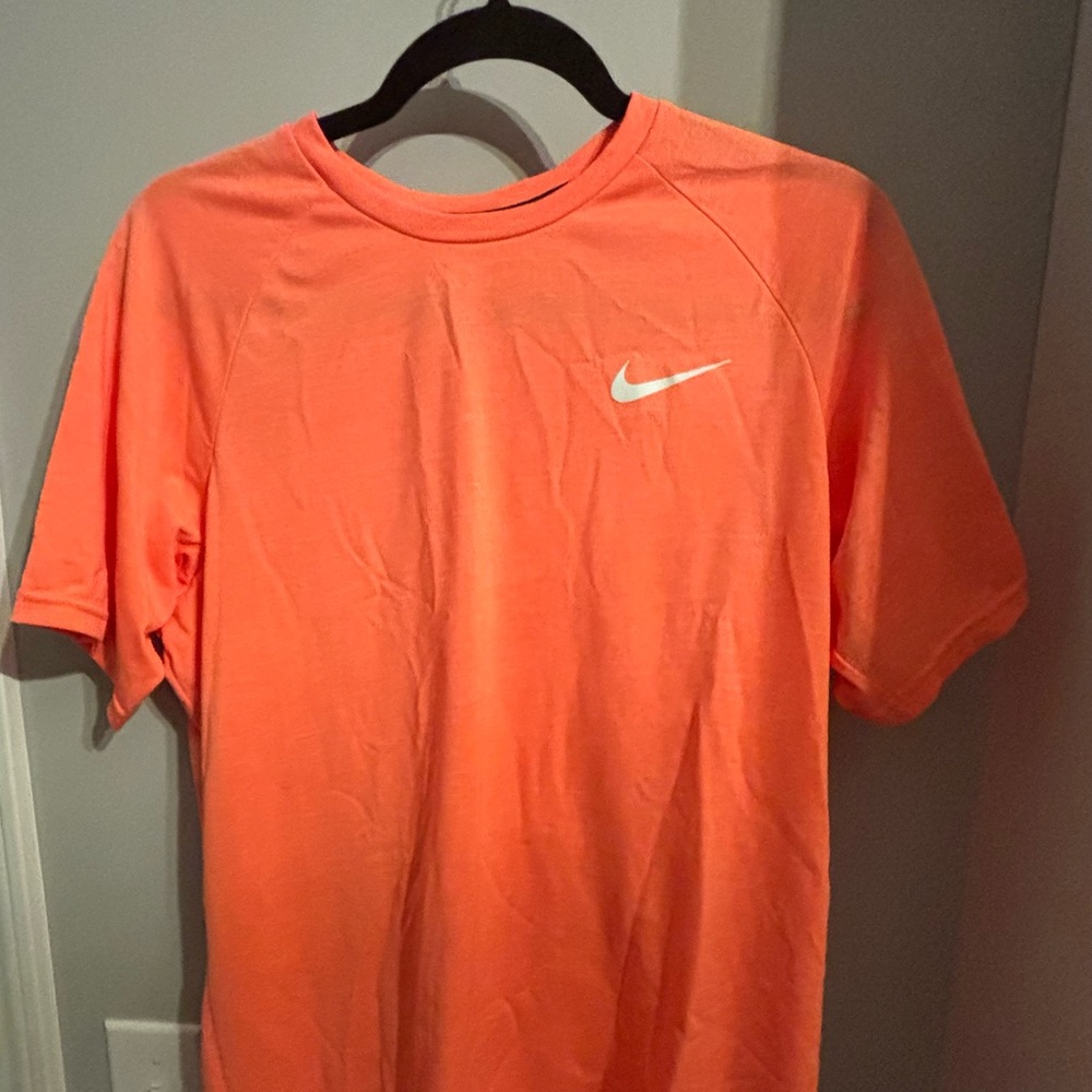 Nike Men's Bright Orange Short Sleeve Tee